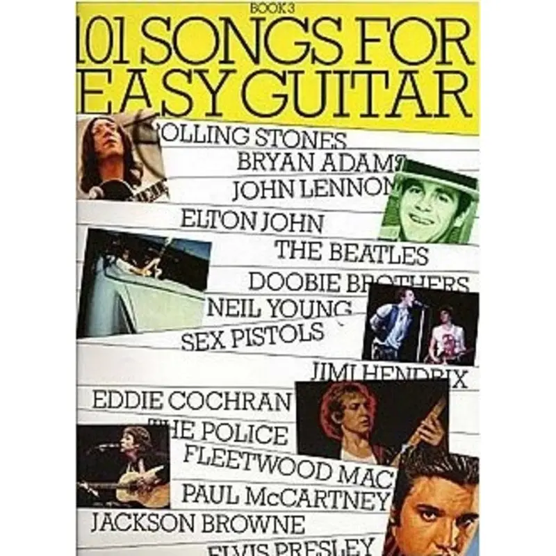 101 SONGS FOR EASY GUITAR BK 3