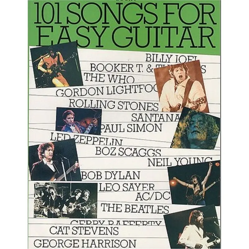101 SONGS FOR EASY GUITAR BK 4