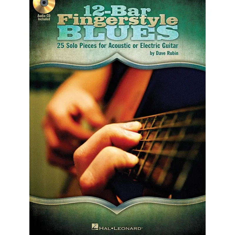 12 BAR FINGERSTYLE BLUES BK/OLA