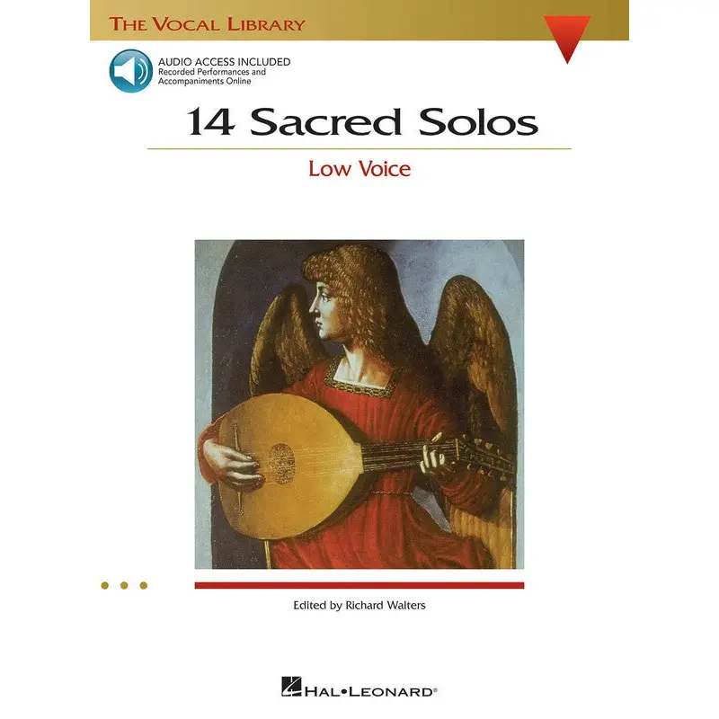 14 SACRED SOLOS LOW VOICE BK/OLA