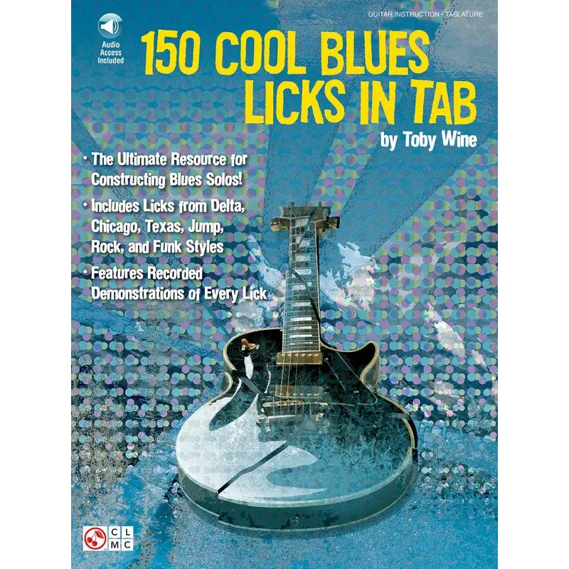 150 COOL BLUES LICKS IN TAB BK/OLA