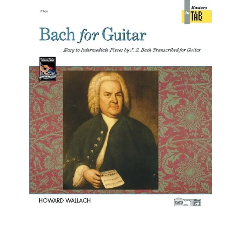 BACH FOR GUITAR MASTERS IN TAB