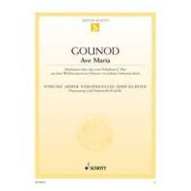 BACH/GOUNOD - AVE MARIA VIOLIN/PIANO