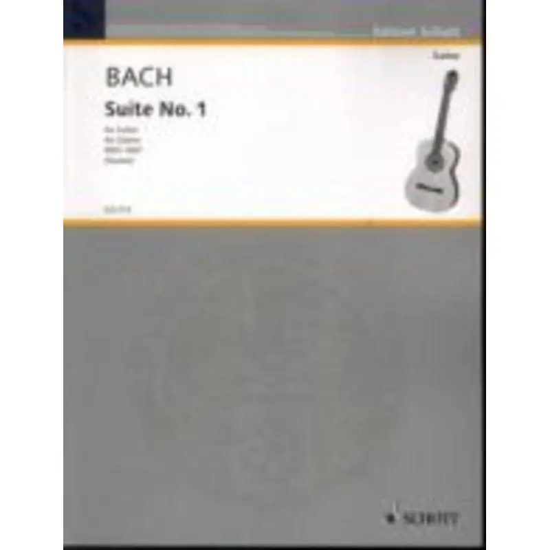 BACH - SUITE NO 1 BWV 1007 ARRANGED FOR GUITAR