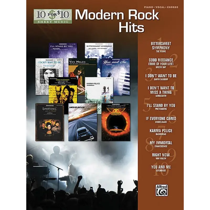 10 FOR 10 MODERN ROCK HITS PVG