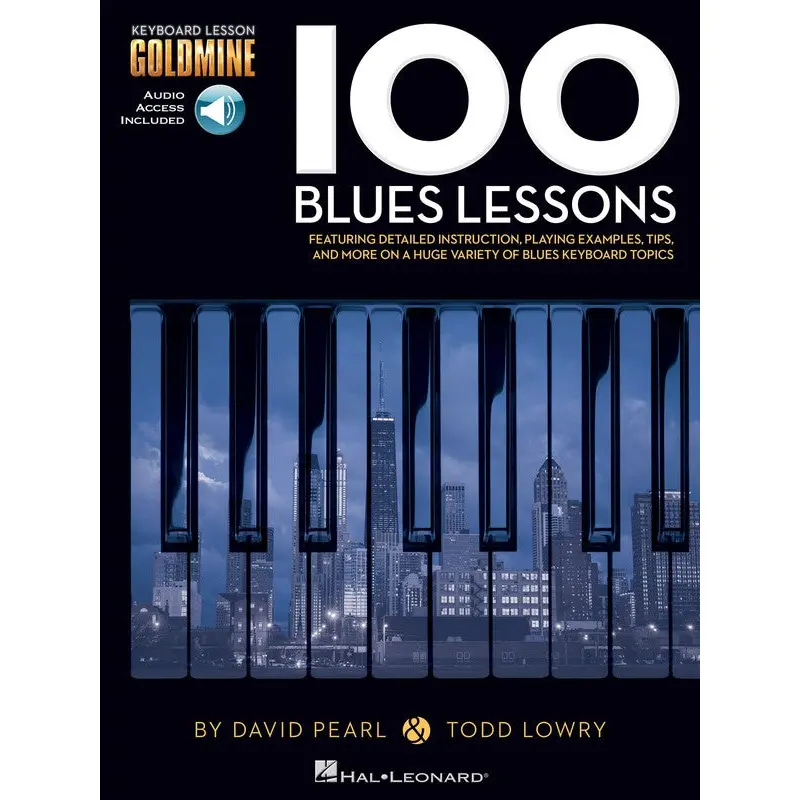 100 BLUES LESSONS GOLDMINE KEYBOARD