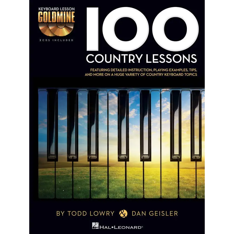 100 COUNTRY LESSONS GOLDMINE KEYBOARD