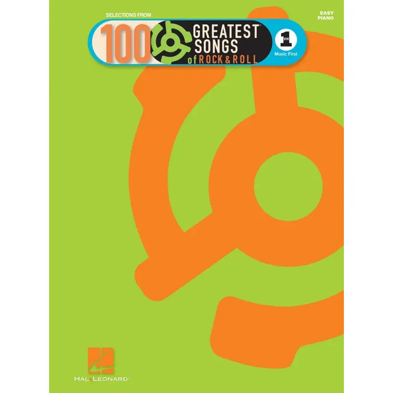 100 GREATEST SONGS OF ROCK N ROLL EASY PIANO VH1