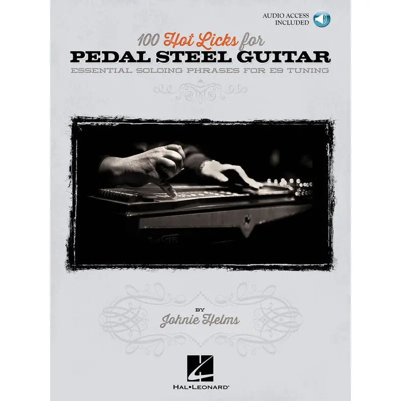 100 HOT LICKS FOR PEDAL STEEL GUITAR BK/OLA