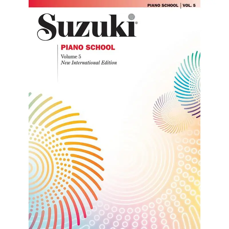 Suzuki Piano School Book 5 New International Edition