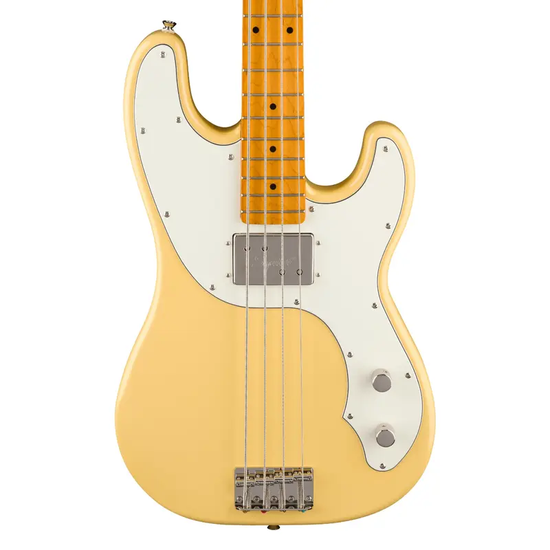 Squier Classic Vibe Telecaster Bass Guitar - Vintage White, Maple Fingerboard