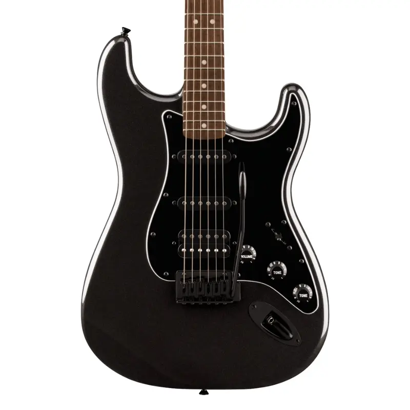 Squier FSR Affinity Series Stratocaster HSS - Metallic Black, Laurel Fingerboard