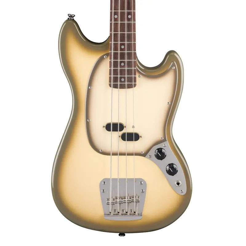 Squier FSR Classic Vibe '60s Mustang Bass Guitar - Antigua Burst, Laurel Fingerboard