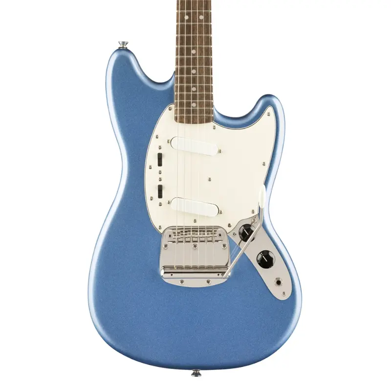Squier FSR Classic Vibe '60s Mustang Electric Guitar - Lake Placid Blue, Laurel Fingerboard