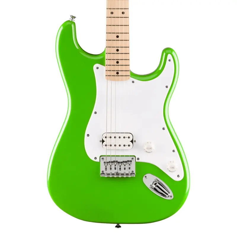 Squier FSR Sonic Stratocaster HT Maple Fingerboard - Lime Green