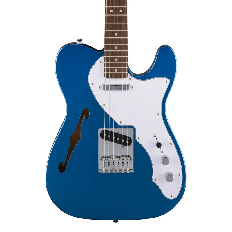 Squier Limited Edition Affinity Series Telecaster Thinline - Lake Placid Blue, Laurel Fingerboard