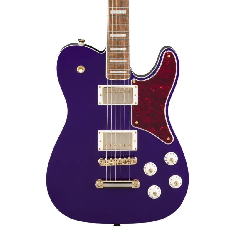 Squier Limited Edition Paranormal Troublemaker Telecaster Deluxe - Purple Metallic, Laurel Fingerboard