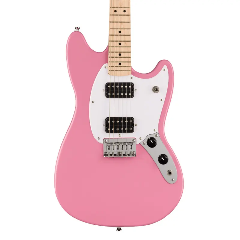 Squier Sonic Mustang HH in Flash Pink
