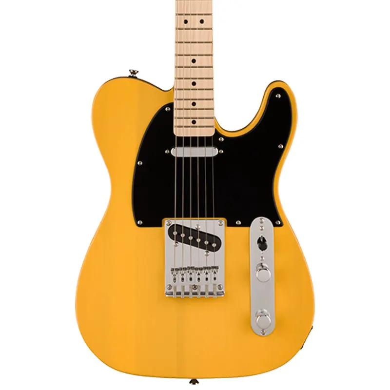Squier Sonic Telecaster - Maple Fingerboard - Black Pickguard - Butterscotch Blonde