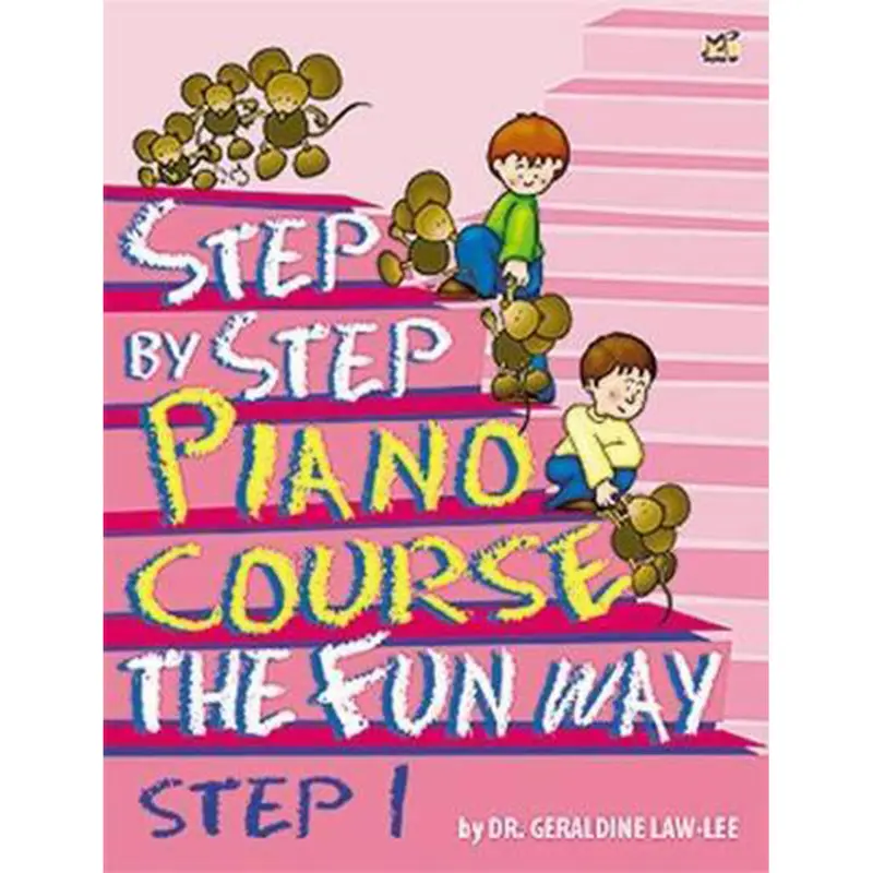 Step By Step Piano Course the Fun Way Step 1