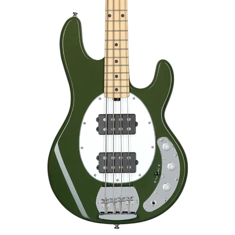 Sterling By Music Man StingRay RAY4HH Bass Guitar - Olive