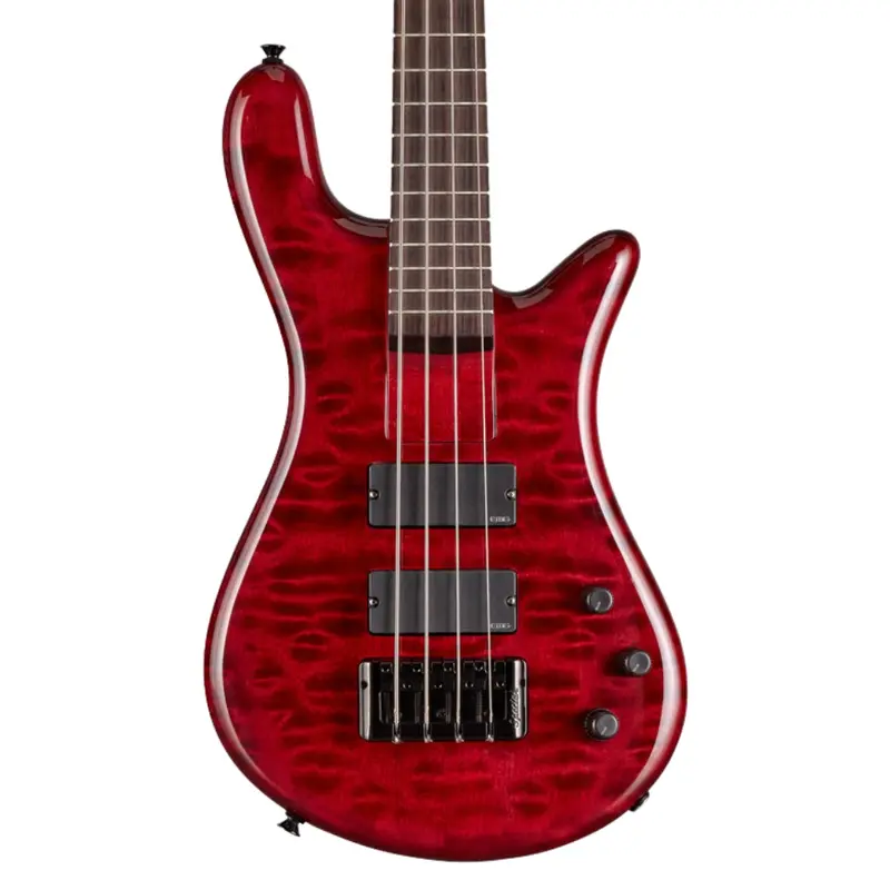 Spector Bantam 4 Bass Guitar Short-Scale Black Cherry w/ EMGs