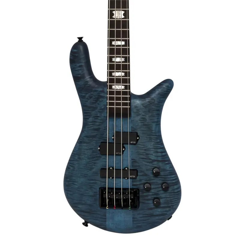 Spector Euro 4 LX Bass Guitar - Black & Blue