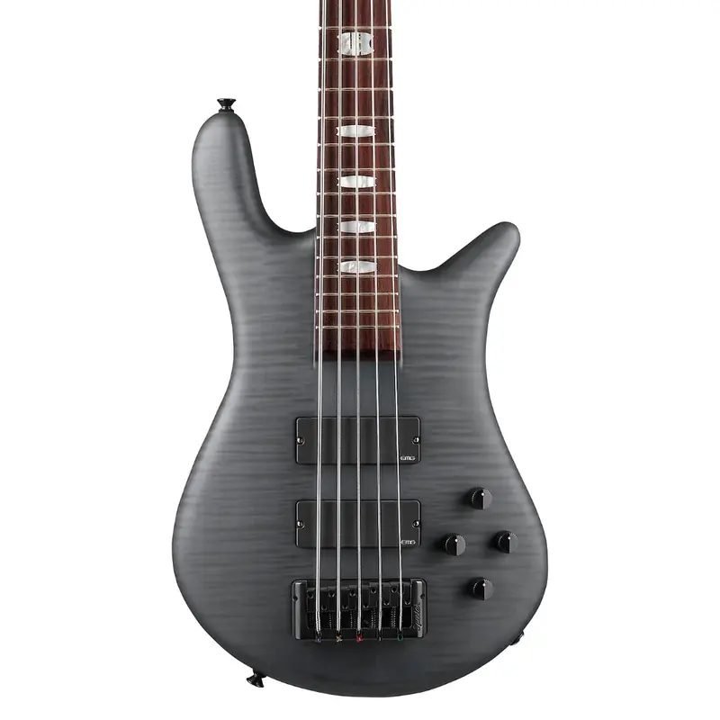 Spector Euro 5 LX Bass Guitar - Transparent Black