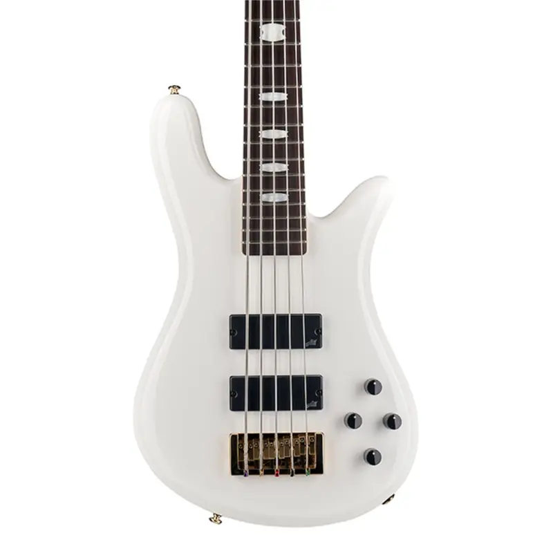 Spector Icon NS-5 5-string Electric Bass Guitar - White Gloss