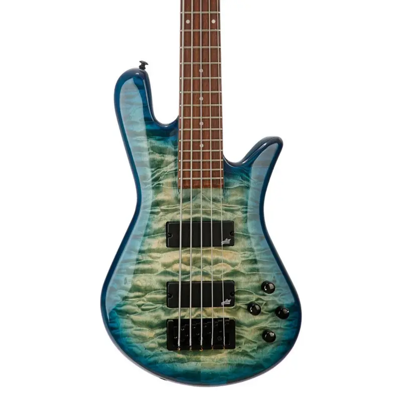 Spector Legend 5 Bass Guitar Aguilar Pickups - Faded Blue Gloss