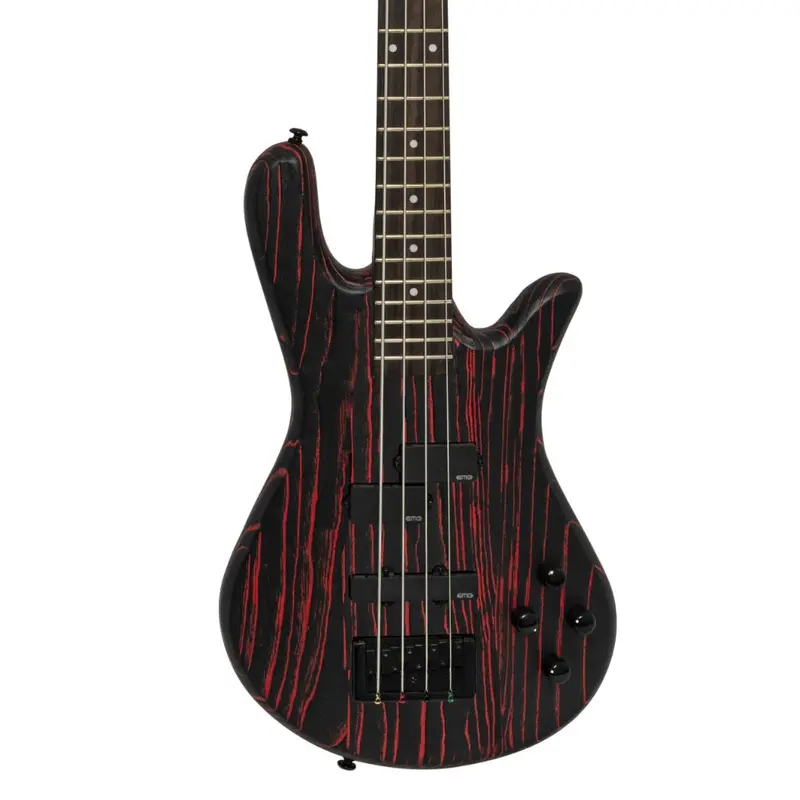 Spector Pulse 4 Bass Guitar - Cinder Red Sandblast