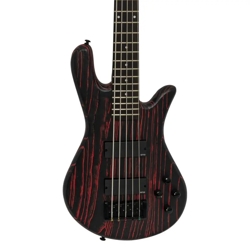 Spector Pulse 5 Bass Guitar - Cinder Red Sandblast