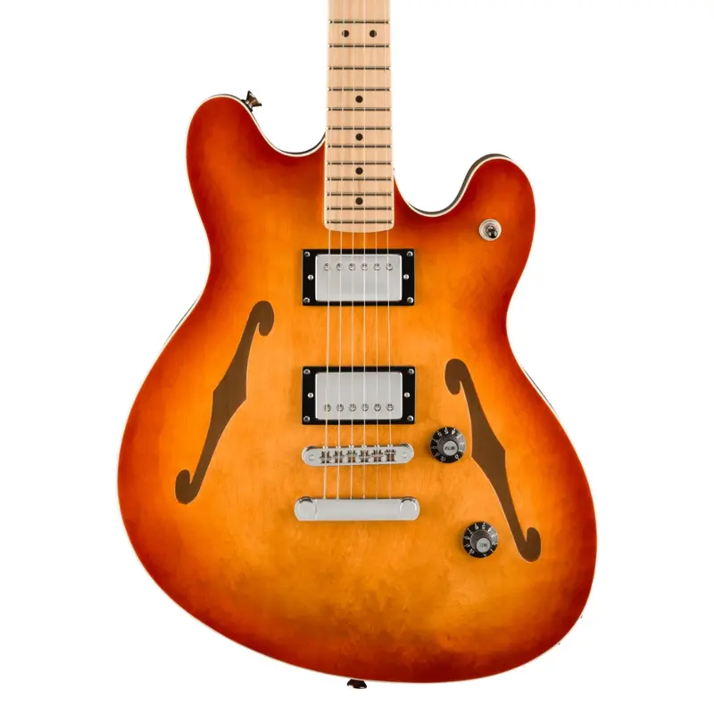 Squier Affinity Series Starcaster Deluxe Maple Fingerboard - Sienna Sunburst