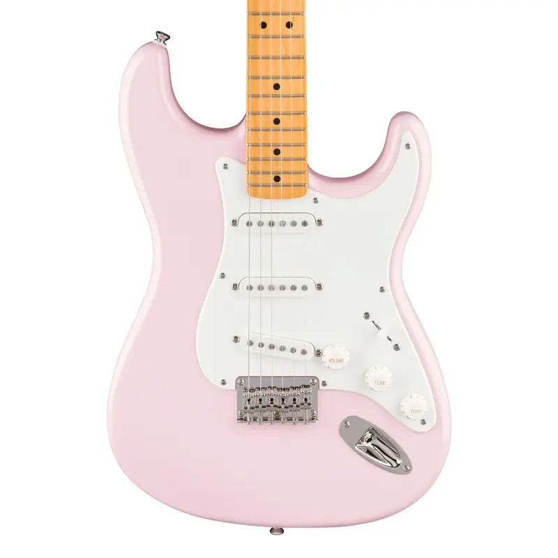 Squier Classic Vibe '50s Stratocaster HT Electric Guitar - Shell Pink, Maple Fingerboard
