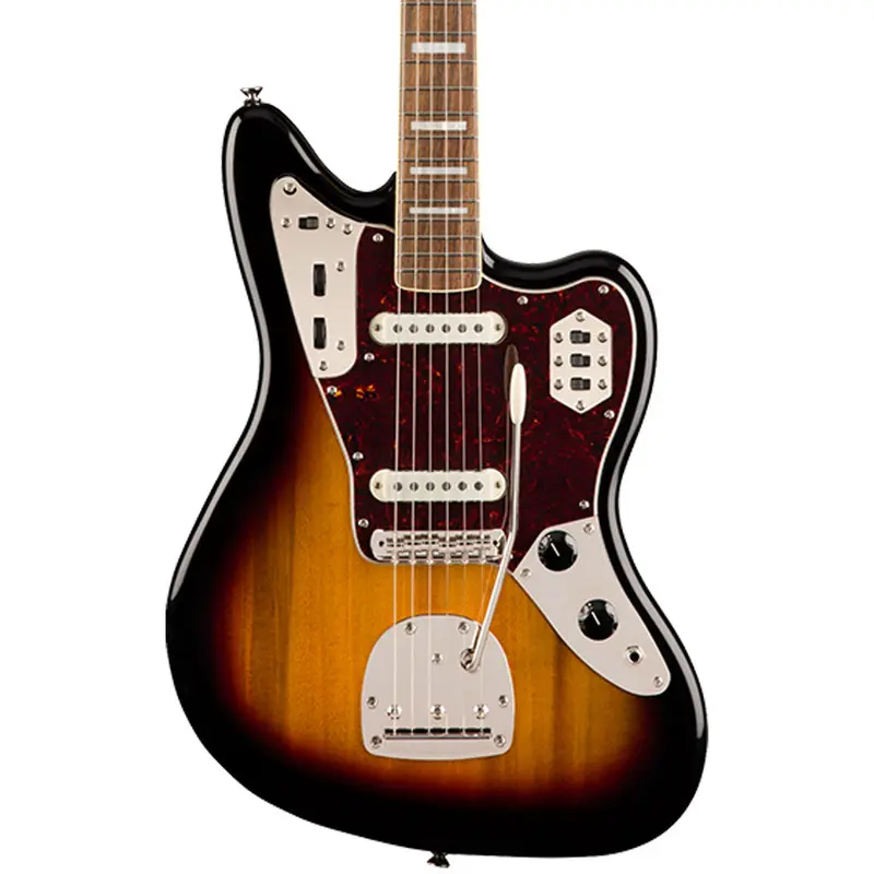 Squier Classic Vibe '70s Jaguar - 3-Colour Sunburst - Laurel