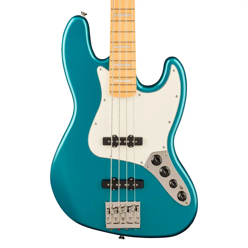 Squier Classic Vibe Active '70s Jazz Bass Guitar - Ocean Turquoise, Maple Fingerboard