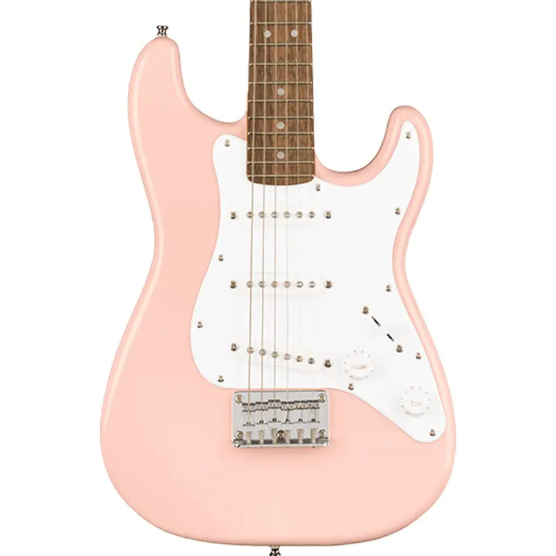 Squier - Mini Stratocaster - Laurel Fingerboard - Shell Pink
