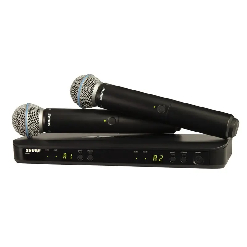 Shure BLX288/BETA58 Wireless Dual Handheld System (K14: 614-638MHz)