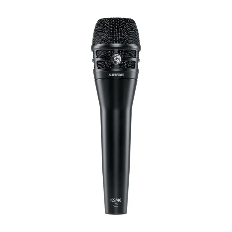 Shure KSM8B Microphone Dualdyne Cardioid Dynamic Black Finish