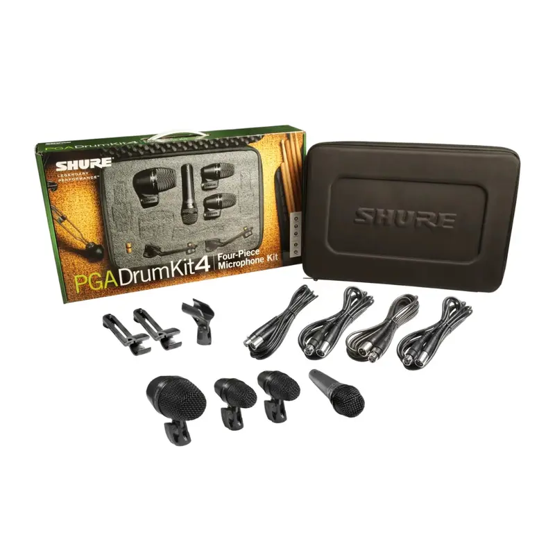 Shure PGA 4-Piece Drum Microphone Kit
