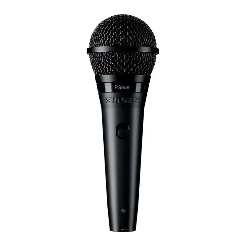 Shure PGA58-QTR Vocal Cardioid Dynamic Microphone with XLR-QTR Cable