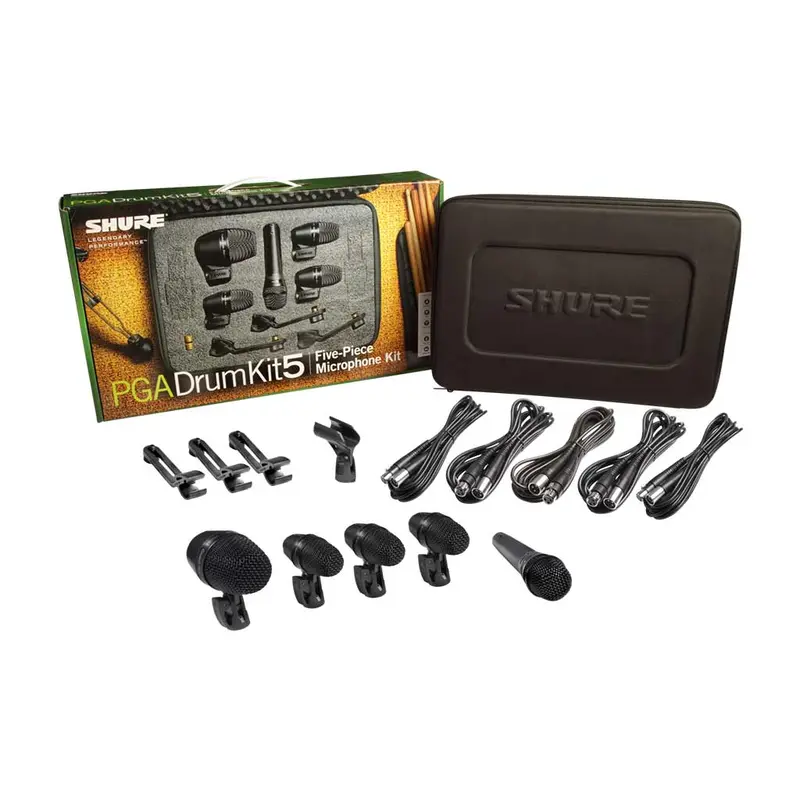 Shure PGADRUMKIT5 5 pc. Drum Microphone Kit