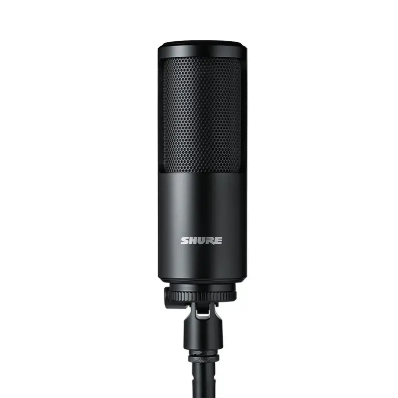 Shure SM4-K Microphone Dual Diaphragm Condenser with Hard Mount - Black