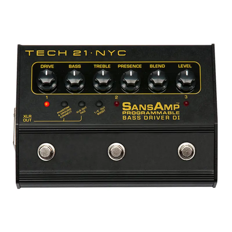Sansamp Bass Driver Programmable