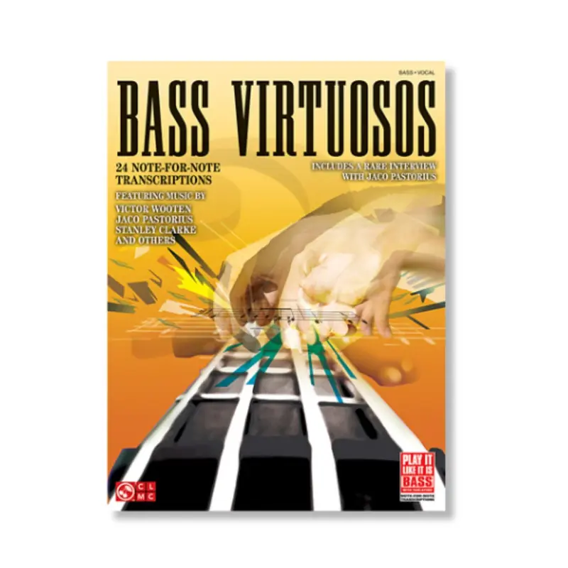 Bass Virtuosos Bass Tab - Book