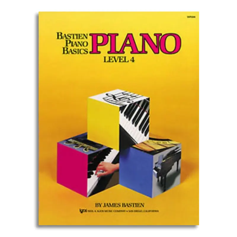 Bastien Piano Basics Level 4 - Book