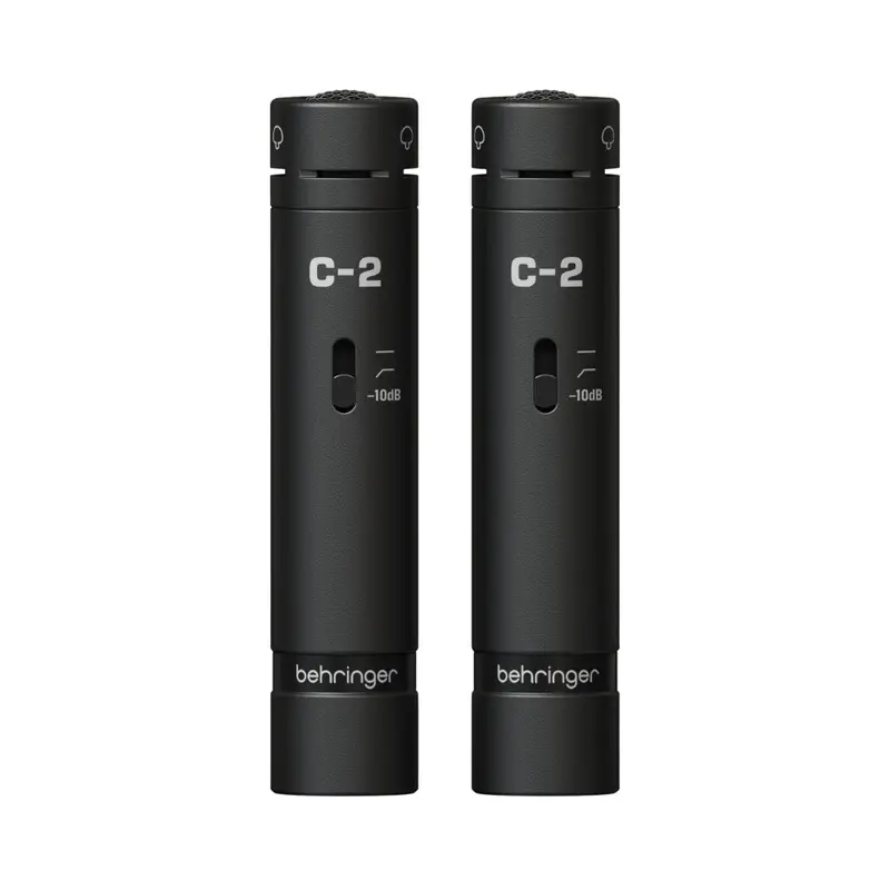 Behringer C-2 Matched Studio Condenser Microphones (pair) - Dark Edition