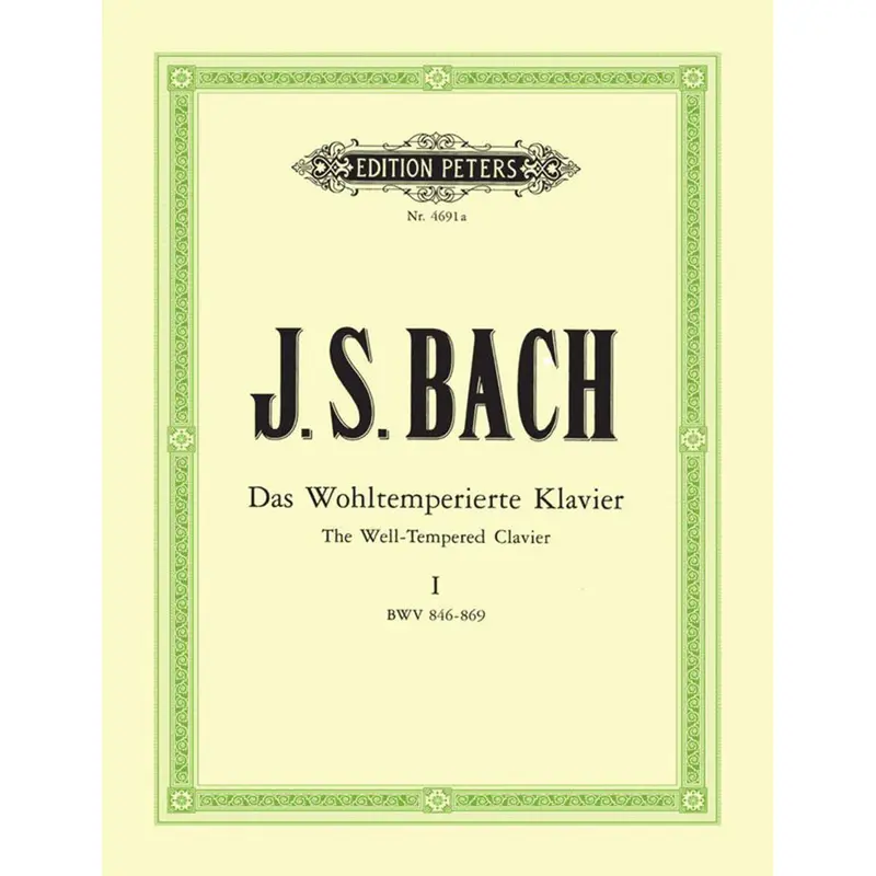 Bach 48 Preludes and Fugues Vol 1 - Book