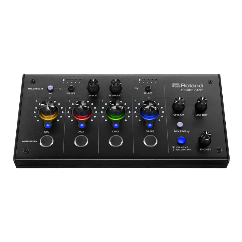 Roland Dual-Bus Gaming Mixer Black