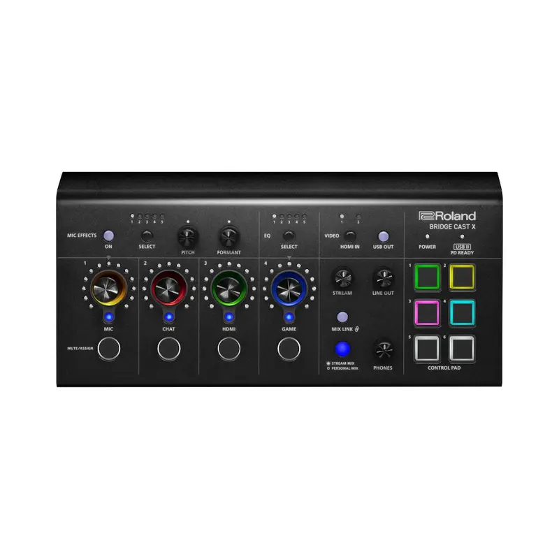 Roland Dual Bus Streaming Mixer and Video Capture